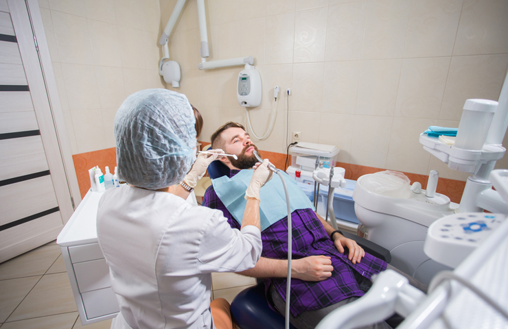 Patient In Clinic